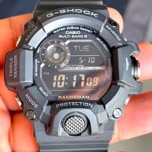 Casio G-Shock Rangeman Tough Solar Multi-Band Blackout Edition